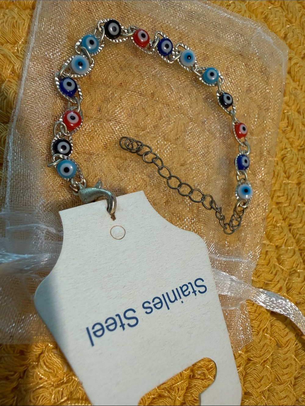 Multicolor Evil Eye Bracelet - Women Jewelry